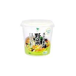 컵 스프 당면 야채