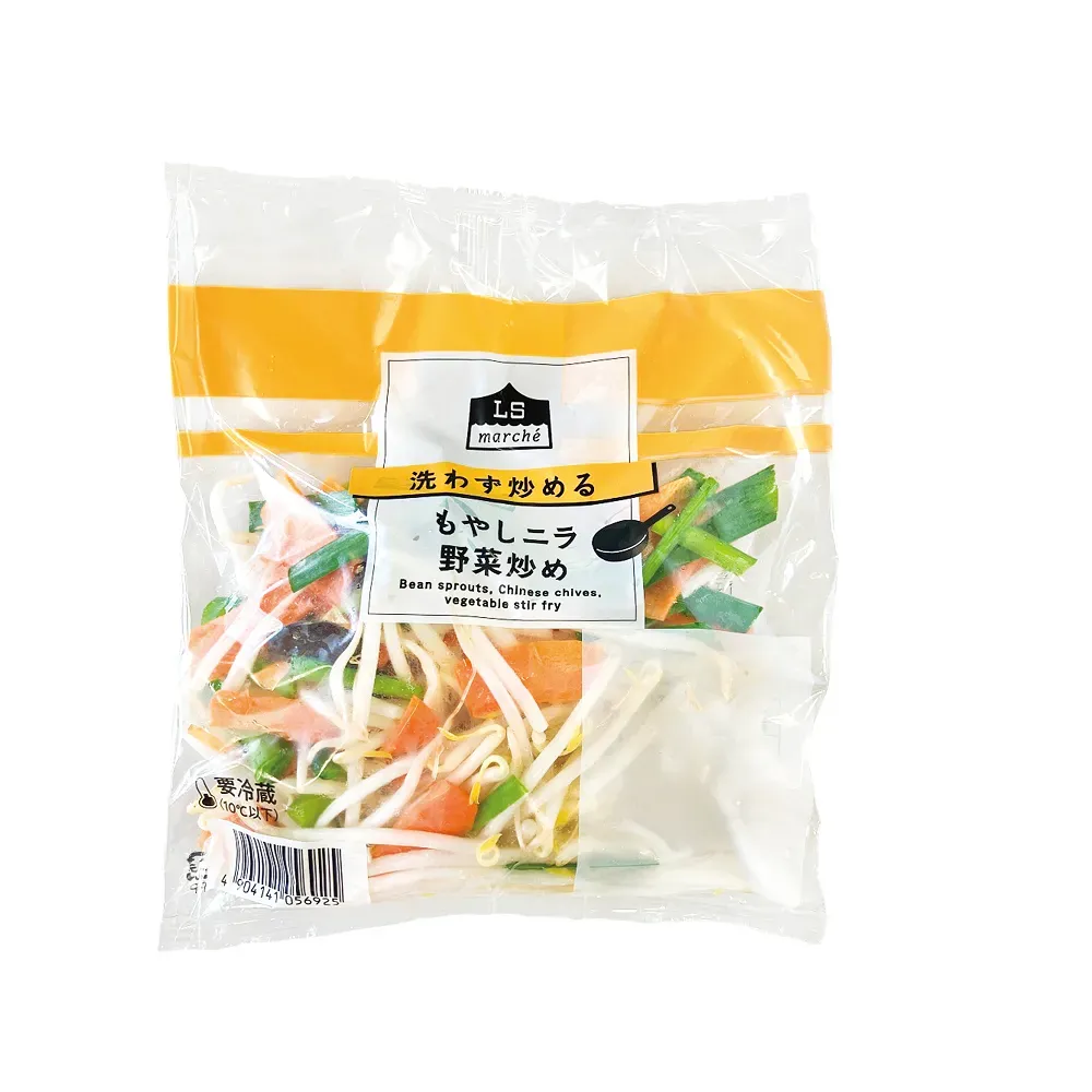 もやしニラ野菜炒め