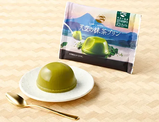 徳島産業 天空の抹茶プリン