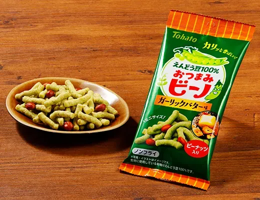 東ハト おつまみビーノ ガーリックバター味