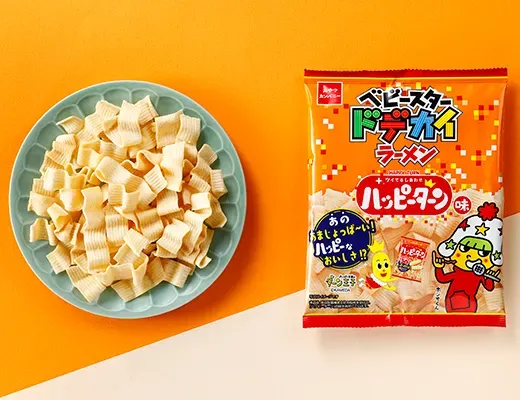 おやつカンパニー ベビースタードデカイラーメン ハッピーターン味