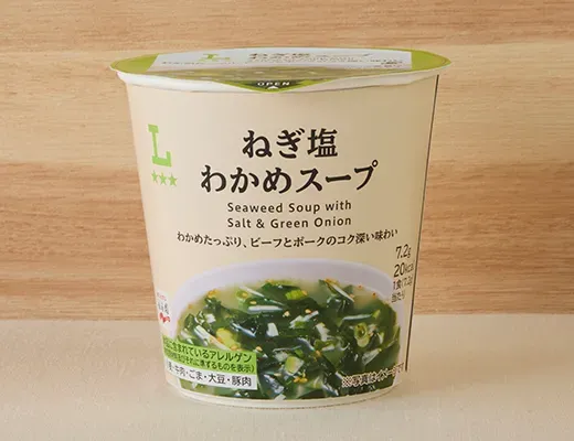 Green Onion & Salt Seaweed Soup