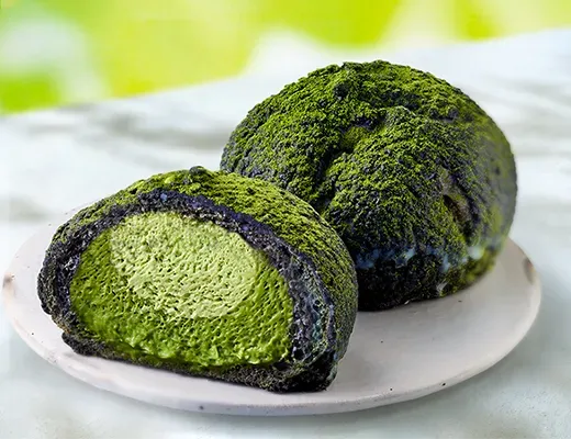 Uchi Café MORIHAN Rich Matcha Cookie Cream Puff