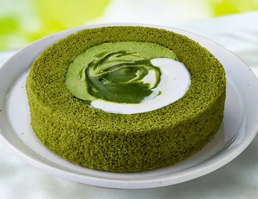 Uchi Café 모리한 말차 밀크 롤케이크
