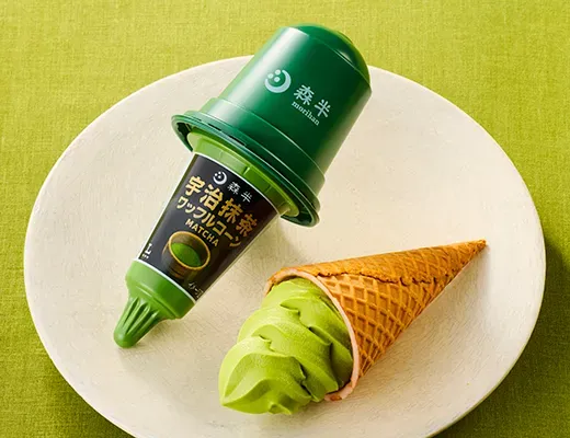 MORIHAN Uji Matcha Waffle Cone