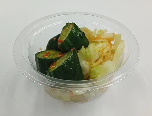 Cucumber and Cabbage Appetizer Salad