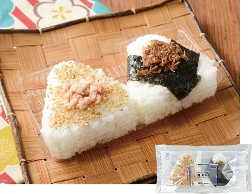 2-Piece Onigiri (Salmon & Bonito Flakes)
