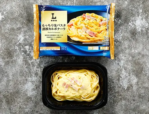 쫄깃한 생파스타 진한 까르보나라