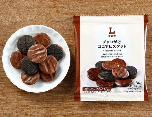 초코 코팅 코코아 비스킷