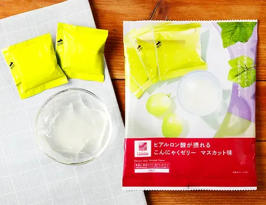 Hyaluronic Acid Konjac Jelly – Muscat Flavor