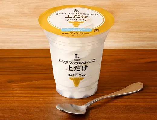 Milk Waffle Cone – Top Only
