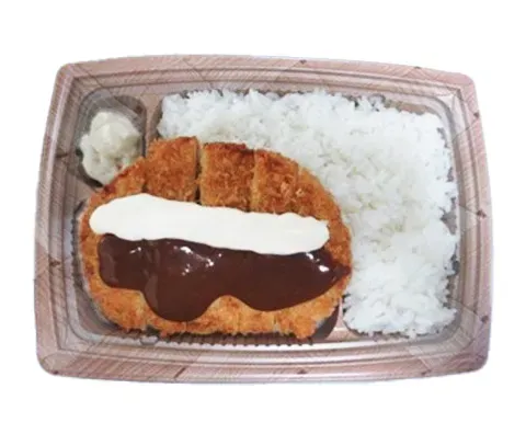 Demi-Cheese Chicken Cutlet Bento