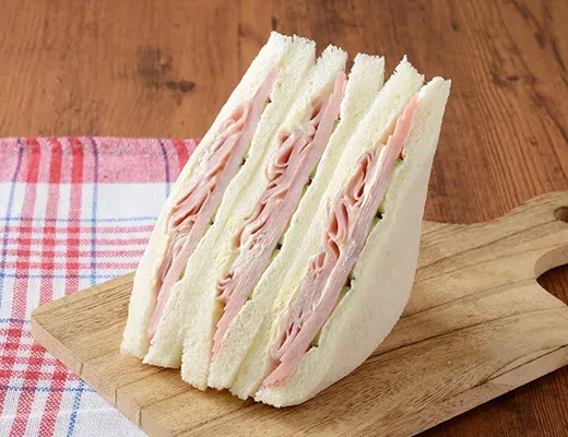 Overfilled! Ham Sandwich