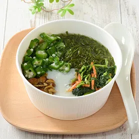 Sanriku Mekabu Sticky Rice with Broth