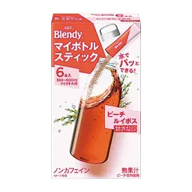My Bottle Stick Peach Rooibos Tea (6 Packs)