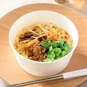 黒酢仕立ての酸辣湯麺