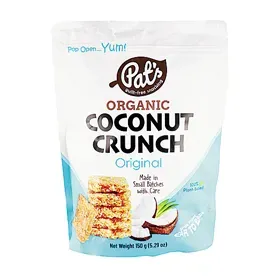 PAT’S Organic Coconut Crunch Original