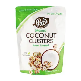 PAT’S Organic Sweet Coconut Clusters