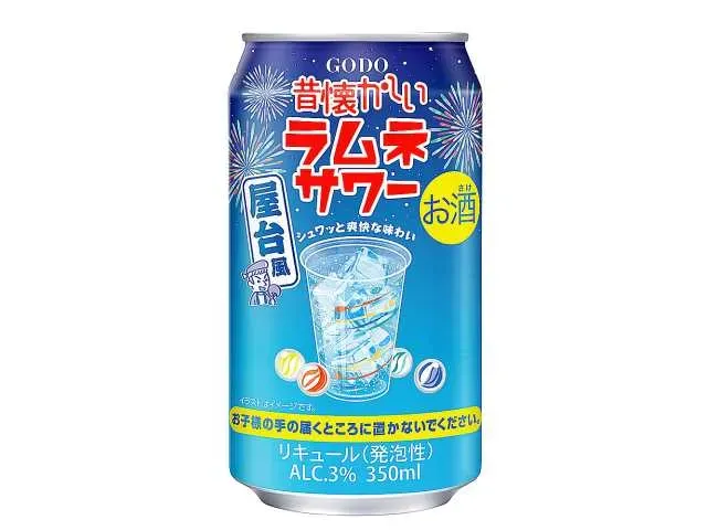 昔懐かしい ラムネサワー350ml