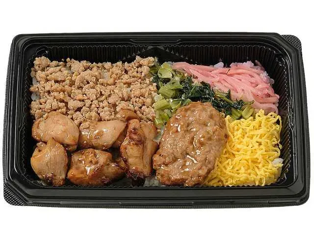 Yakitori and Chicken Meatball Rice Box