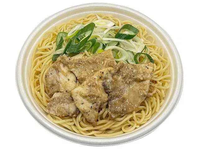 항정살 대파 소금 야키소바