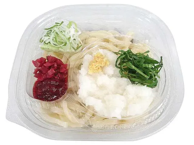 아이치현산 오바 사용 냉 우메오로시 우동