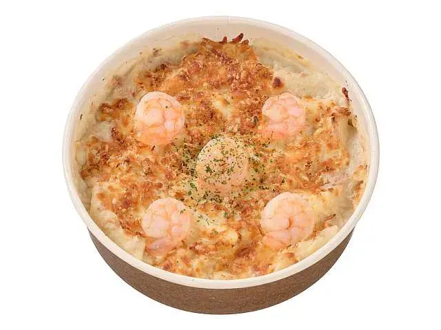 こだわりソースの海老グラタン