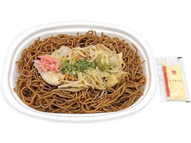 면 400g! 쥬시 소스 야키소바