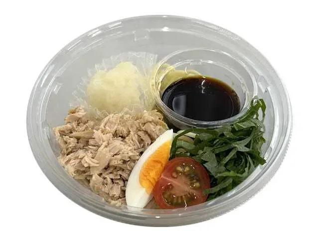 ツナと大根おろしのパスタサラダ