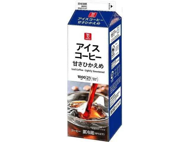 7 THE PRICE Iced Coffee Lightly Sweetened