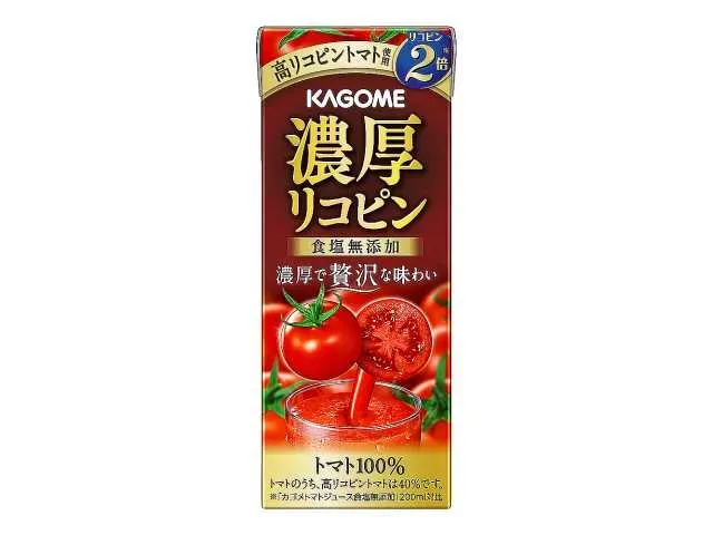 KAGOME Concentrated Lycopene Unsalted 195ml