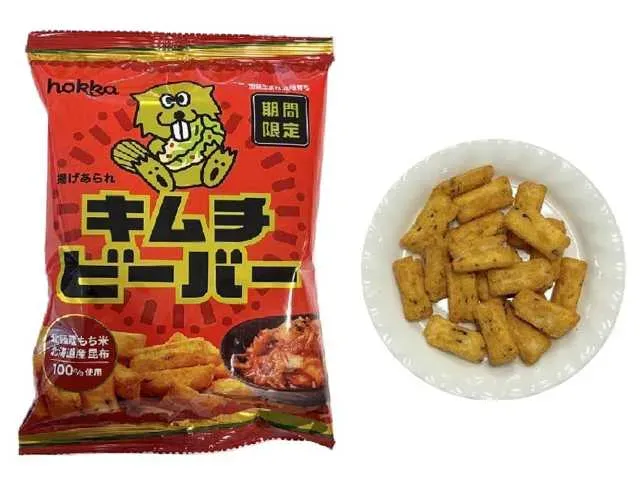 北陸製菓 キムチビーバー