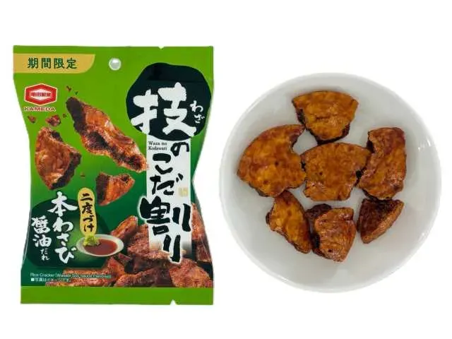 KAMEDA SEIKA Waza no Kodawari Real Wasabi Soy Sauce