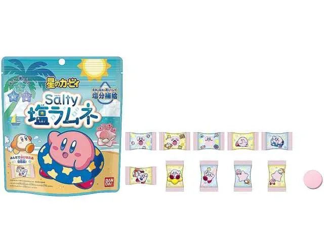 Kirby of the Stars Salty Ramune Candy