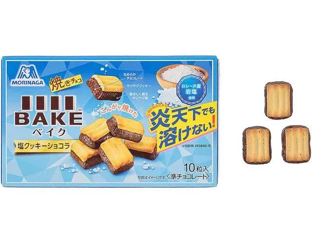 MORINAGA 베이크 소금 쿠키 쇼콜라
