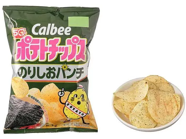 CALBEE Potato Chips Norishio Punch