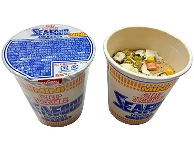 NISSIN Cup Noodles Seafood Mini