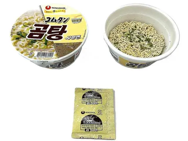 農心 コムタンサバル麺