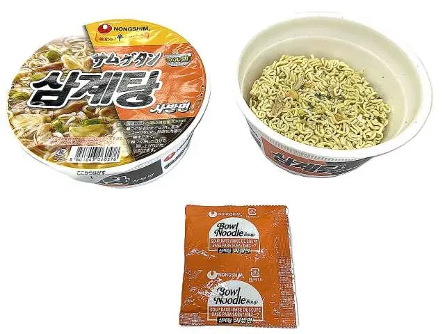 農心 サムゲタンサバル麺