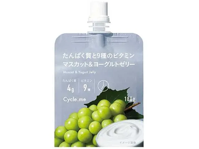 CYCLE ME Muscat and Yogurt Jelly