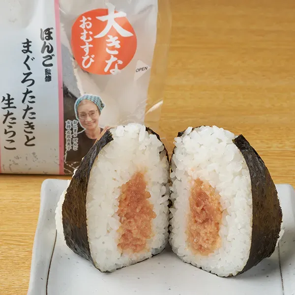 BONGO Supervised Large Onigiri: Minced Tuna & Raw Pollock Roe