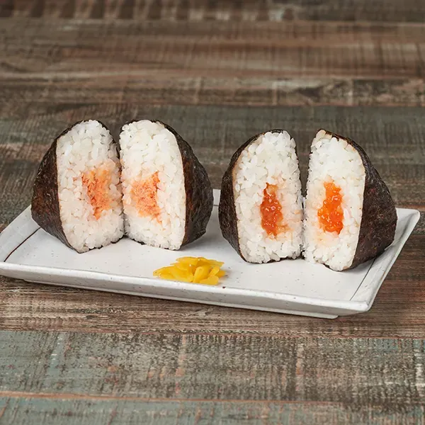 2-Piece Rice Ball Set (Salmon & Salted Salmon Roe)