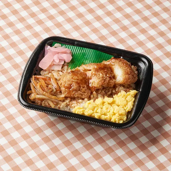 오징어튀김 도시락