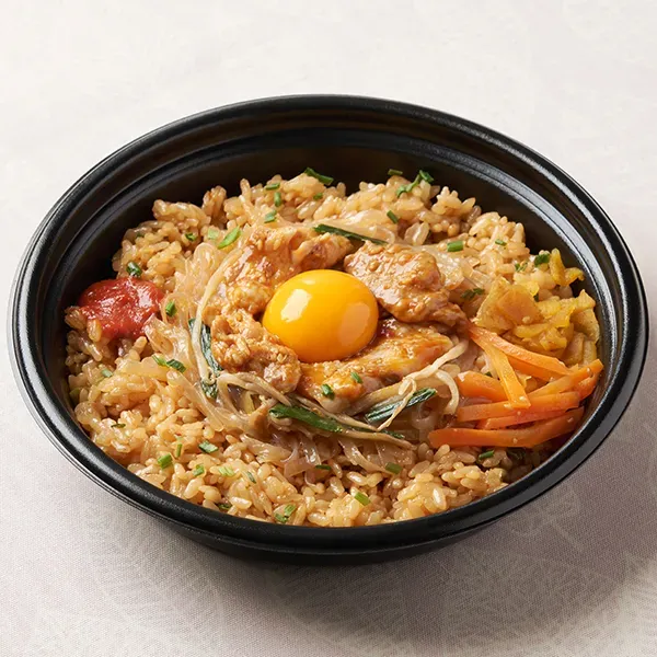 Sweet and Spicy Grilled Meat & Bibimbap Fried Rice with Special Sauce