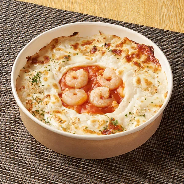 濃厚ソースとチーズの海老ドリア