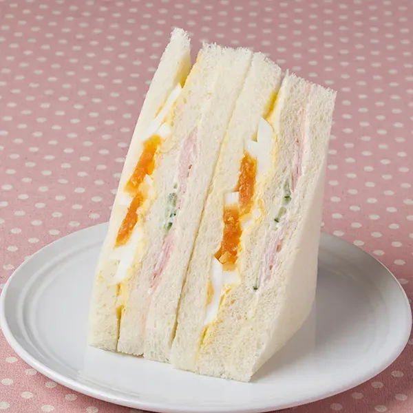 たまごとハムのサンド