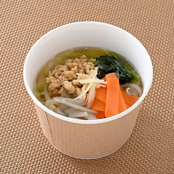 具だくさん生姜スープ