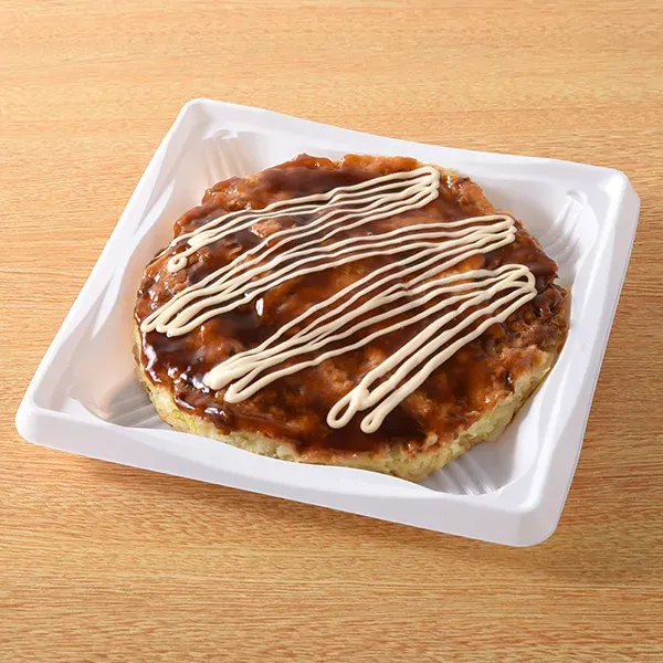 Okonomiyaki with Pork & Shrimp