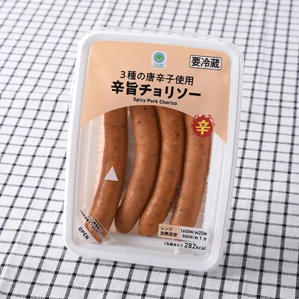 Spicy Chorizo with Three Types of Chili Peppers