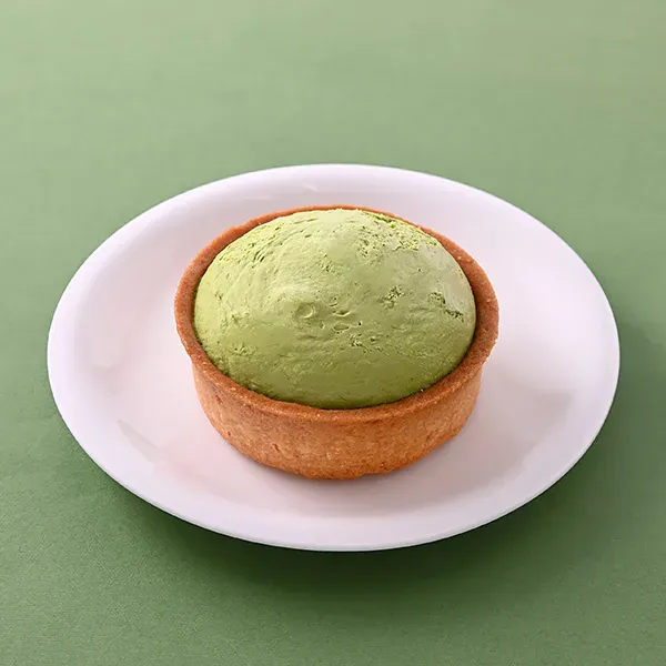 宇治抹茶のクリームタルト